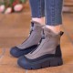 Herbst-Winter-SerieWasserdichte, warme Schneestiefel mit Reiverschluss für Damen
