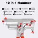 10-in-1-Multifunktionshammer mit Rohrschelle