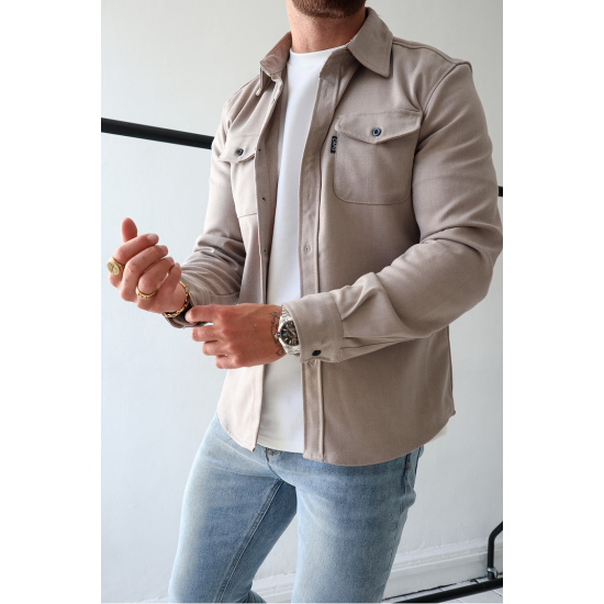 Button-Down-Hemdjacke