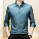 Herren Casual Business Hemd Knitterfrei