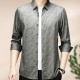 Herren Casual Business Hemd Knitterfrei