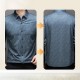 Herren Casual Business Hemd Knitterfrei