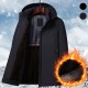 Warmes GeschenkDicker Thermo-Parka mit Kapuze für HerrenKostenloser Versand