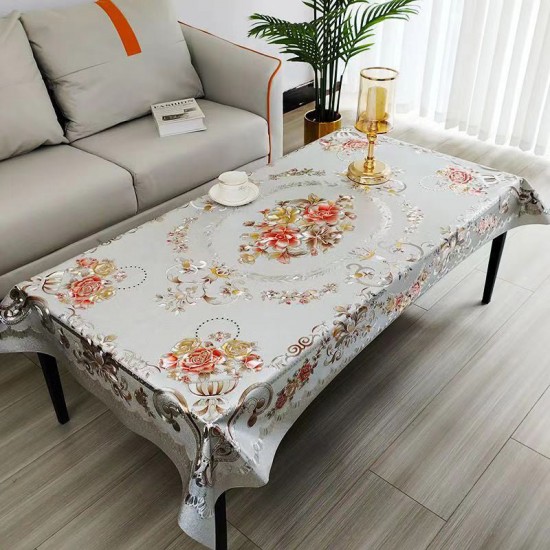 Multifunktionale wasserdichte lbestndige florale Tischdecke