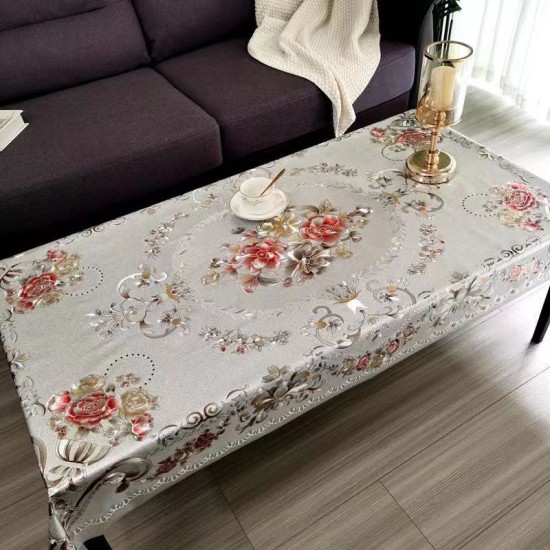 Multifunktionale wasserdichte lbestndige florale Tischdecke
