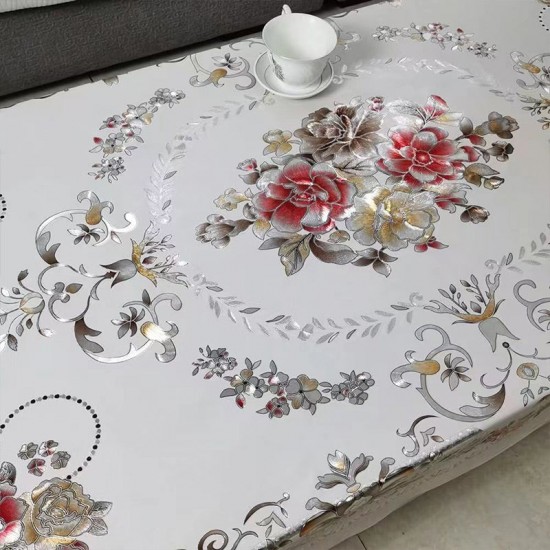 Multifunktionale wasserdichte lbestndige florale Tischdecke