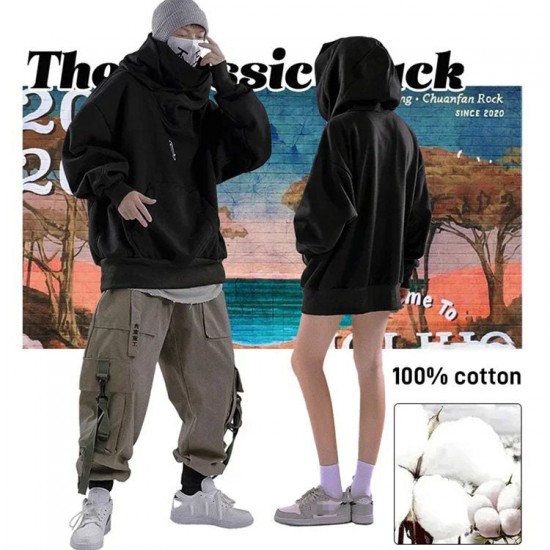 Perfektes Geschenk bergroe Unisex-Hip-Hop-Kapuzenpullover für den Herbst