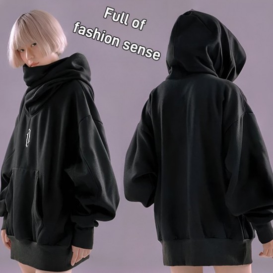 Perfektes Geschenk bergroe Unisex-Hip-Hop-Kapuzenpullover für den Herbst