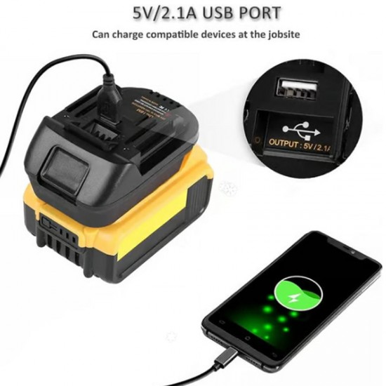 Lithium-Akku-Adapter für 18V-Akkugerte