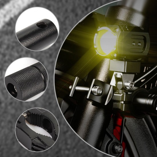 Universal-Motorrad-Lichthalterungen Halterungen Set