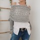 HerbstschlussverkaufZeitlich begrenzt 40 % RABATTDamen Herbst und Winter Twist Hollow Langarm Schal und Schal