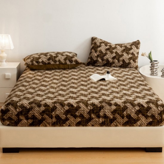 HOT SALE Soft Leopard Print Fitted Sheet