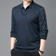Langarm-Oberteil in Layering-Optik für Herren