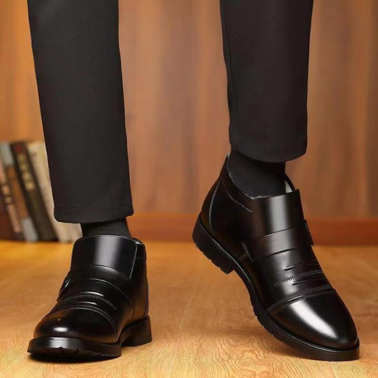Wintergeschenk 50 % RABATTWarme, lssige Herrenschuhe aus PU-Leder