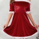 Trgerloses Fleece-Weihnachtskleid