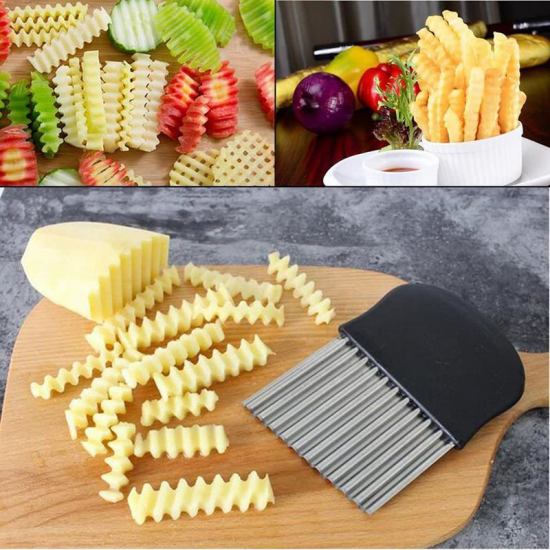 2 kaufen, 1 gratis - Wellen-Kartoffelschneider