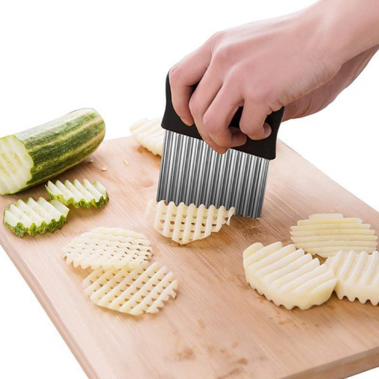 2 kaufen, 1 gratis - Wellen-Kartoffelschneider