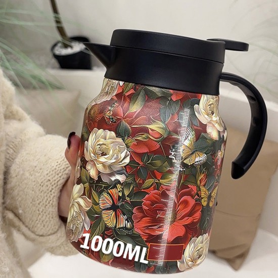 Heiss 40% Rabatt1000 ml vakuumisolierte Teekanne mit Filter