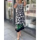 Begrenzter Ausverkauf 50% OFFLssiges bedrucktes kurzrmeliges Kleid