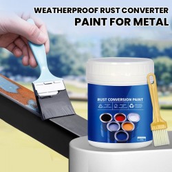 Heier Verkauf 50% RabattWetterfeste Rostumwandlungsfarbe für Metall