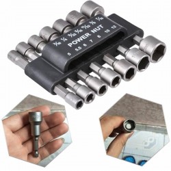 GROSSER AUSVERKAUF – 50 % RABATTPower-Steckschlüssel-Set, 14-teilig