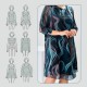 Begrenzter Verkauf 50 % RABATTModisches, atmungsaktives, lockeres Kleid für Damen