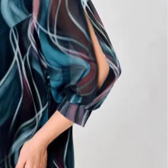 Begrenzter Verkauf 50 % RABATTModisches, atmungsaktives, lockeres Kleid für Damen