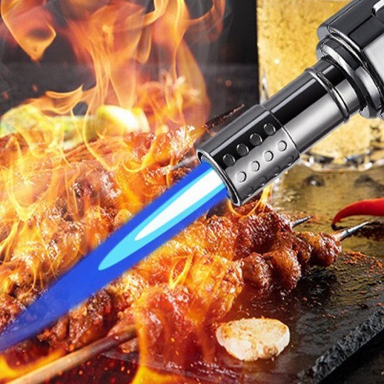 Tragbare, winddichte, nachfüllbare Mehrzweck-Taschenlampe Feuerzeug