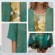Neu für 2025Zeitlich begrenztes Angebot - 2-teiliges Set: Hemd + Kleid mit halben rmeln