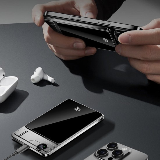 Begrenzte Zeit 50% RabattMagnetische Dualmodus-Powerbank mit Stnder