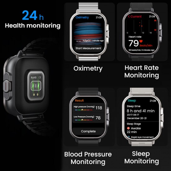  2-in-1 Smartwatch & Ohrhrer – Alles in einem! 