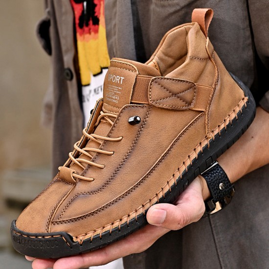 Freizeitschuhe aus PU-Leder für Herren