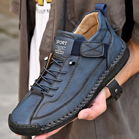 Freizeitschuhe aus PU-Leder für Herren