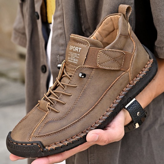 Freizeitschuhe aus PU-Leder für Herren