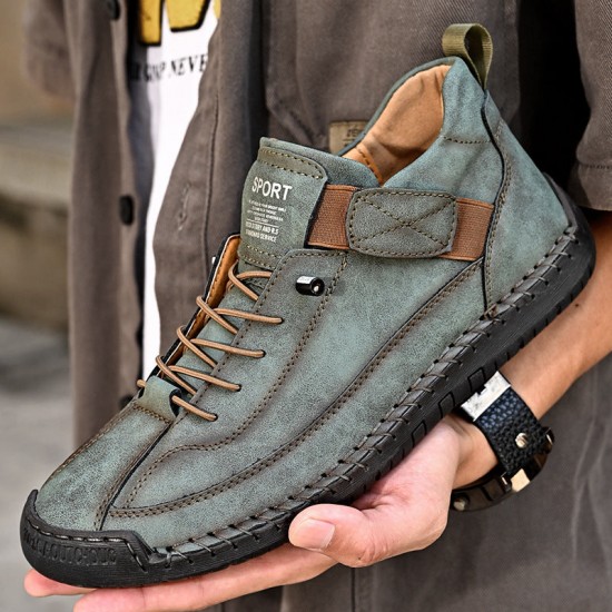 Freizeitschuhe aus PU-Leder für Herren