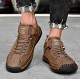 Freizeitschuhe aus PU-Leder für Herren