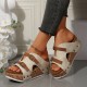 Sommer-NeuankünfteModische Plateau-Sandalen mit Keilabsatz für Damen