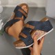 Sommer-NeuankünfteModische Plateau-Sandalen mit Keilabsatz für Damen