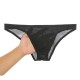NAHTLOSER, ULTRADNNER, TRANSPARENTER SLIP AUS EISSEIDE