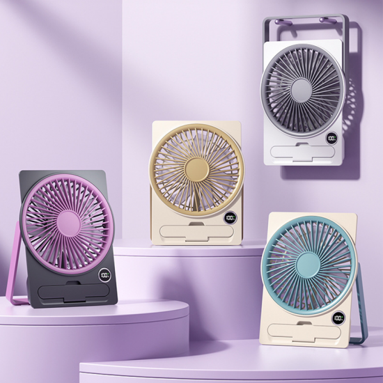  Ultradünner USB-Miniventilator - Wiederaufladbar & Tragbar!