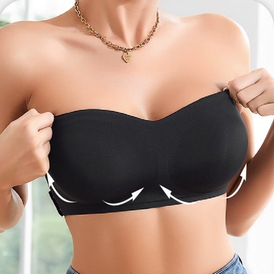 1 kaufen, 1 gratisTrgerloser kabelloser Damen-BH mit Seitenverschluss