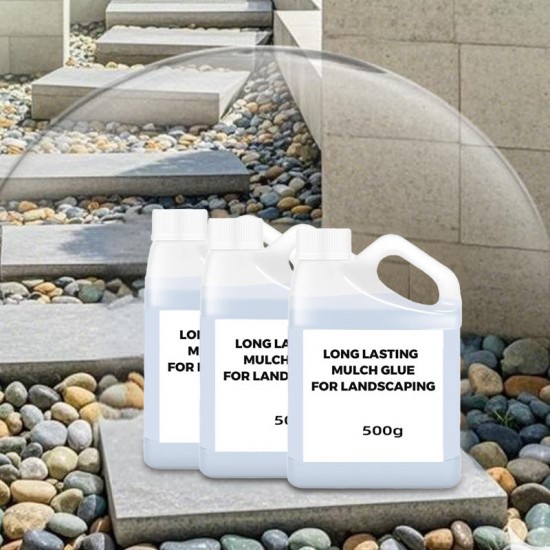Langlebiger Mulchkleber für den Garten- und Landschaftsbau