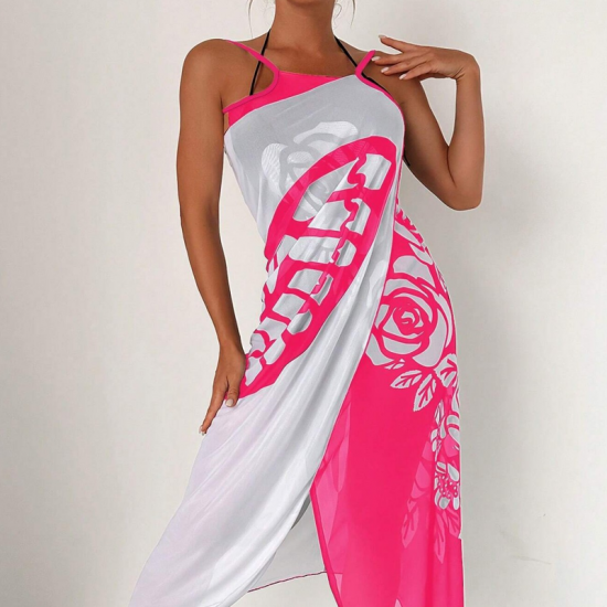Zeitlich begrenztes SonderangebotDamen-Schmetterlings-Badeanzug, Cover-Up & Kleid