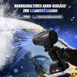 Auto Elektrel Schneegeblse Handheld -Lüfter（50% Rabatt für eine begrenzte Zeit!）