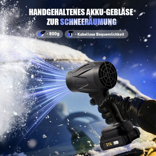 Auto Elektrel Schneegeblse Handheld -Lüfter（50% Rabatt für eine begrenzte Zeit!）
