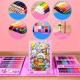  50% RABATT JETZT!  Deluxe 6-in-1 Kreativ-Kunstset - Enthlt Malwerkzeuge & 12 Farben für die Entwicklung kindlicher Fantasie 