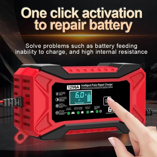 Intelligentes Batterieladegert für Auto und Motorrad