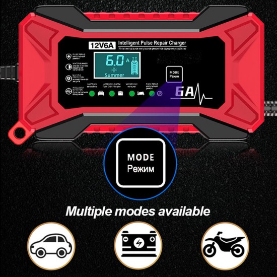 Intelligentes Batterieladegert für Auto und Motorrad