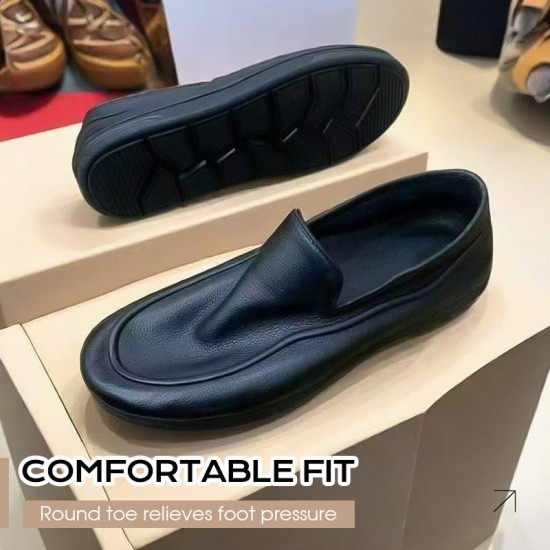 Lssige weite atmungsaktive Herren-Slipper