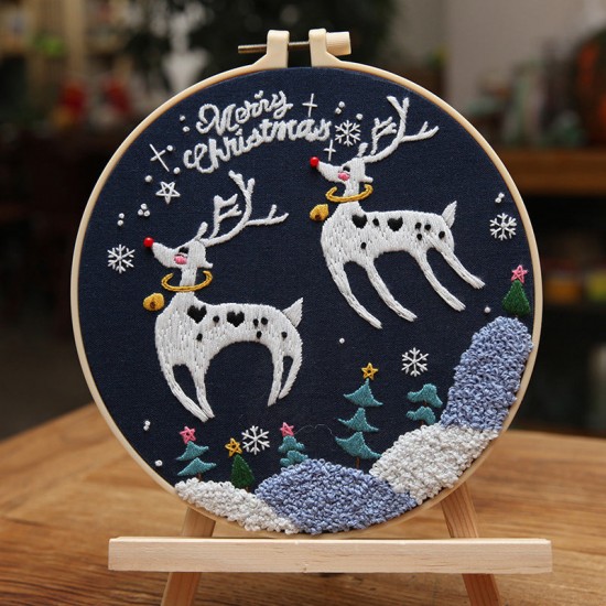 Zeitlich begrenztes Angebot: 50 % Rabatt Kerst Borduurset DIY